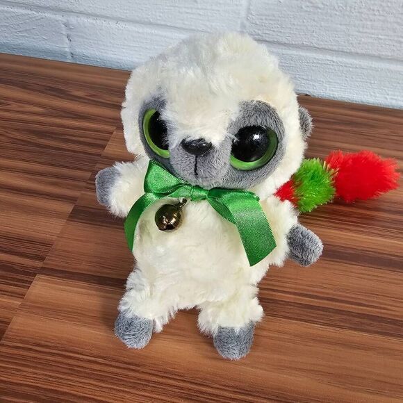 Aurora World Yoohoo and Friends Christmas Sloth Plush / Stuffed Toy In Multicolo - Picture 2 of 6